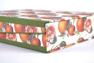 Schachtel "Orange", Aufbewahrungsbox